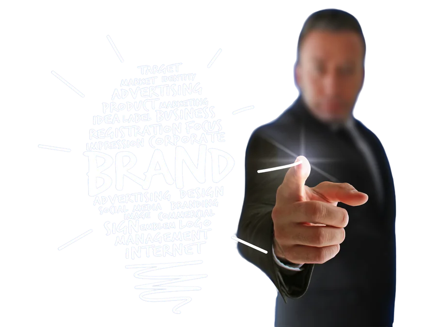 Brand strategy word cloud